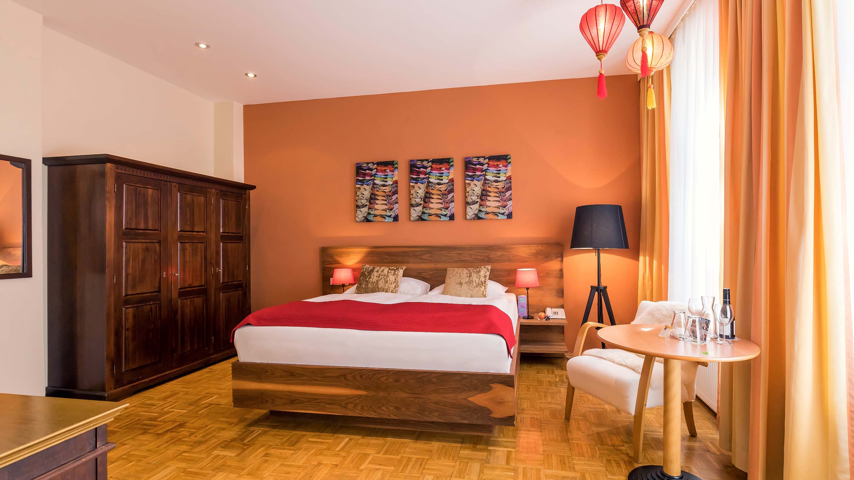 Barrierefreies Zimmer im Boutiquehotel Stadthalle