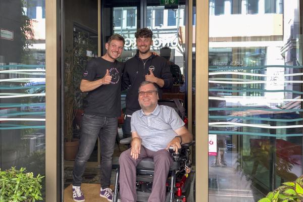 Michael Sicher im magdas HOTEL Vienna City