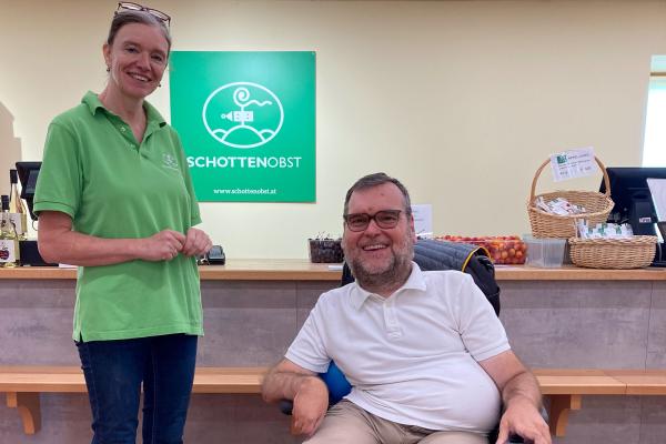 Michael Sicher bei Schottenobst
